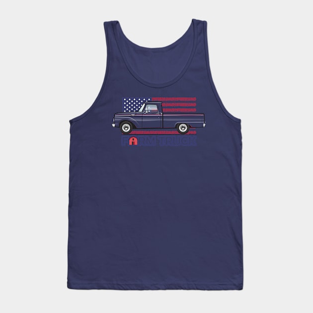 white Farm Truck Tank Top by JRCustoms44